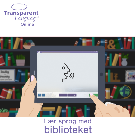 Transparent Language Online. Lær sprog med biblioteket